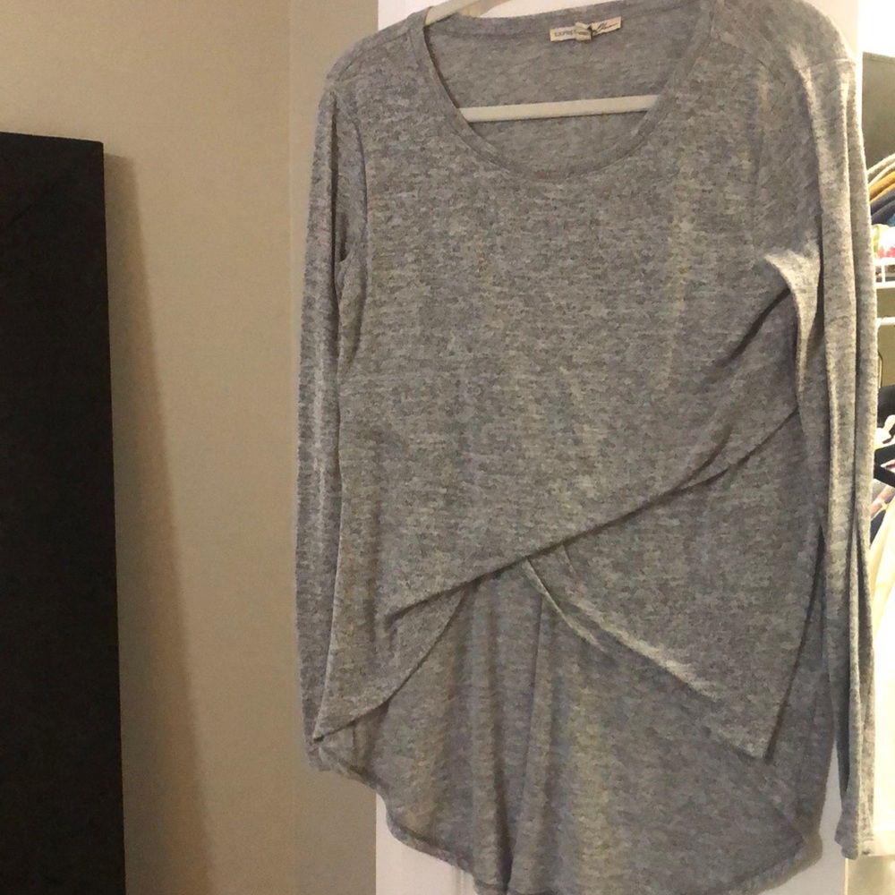 Express OneEleven High Low long sleeve